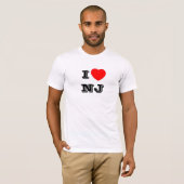 "Ich "T - Shirt des Herzens" NJ" (Vorne ganz)