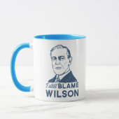 Ich tadele noch Woodrow Wilson Tasse (Links)