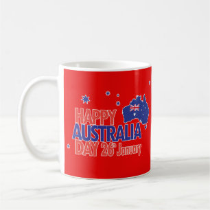 "ICH Tag LIEBE-AUSTRALIENS" Australien am 26. Kaffeetasse