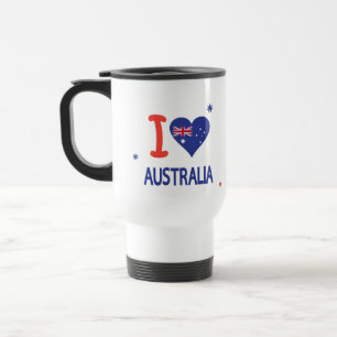 "ICH Tag LIEBE-AUSTRALIENS" Australien am 26. Reisebecher