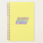 Ich tanze gerne koreanischen Tanz Hangul Planer (Vorderseite)