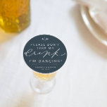 Ich tanze Hochzeitsempfang Drink Cover Untersetzer<br><div class="desc">Jeden Tag fügen wir neue Designs hinzu!</div>