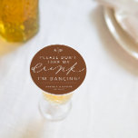 Ich tanze Hochzeitsempfang Drink Cover Untersetzer<br><div class="desc">Jeden Tag fügen wir neue Designs hinzu!</div>