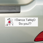 Ich tanze Tango, tun Sie? Autoaufkleber (Auf Auto)