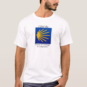 Ich tat das Camino De Santiago T-Shirt