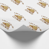 Ich tat es aller für das Plätzchen Geschenkpapier (Ecke)