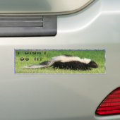 Ich tat es nicht! autoaufkleber (Auf Auto)