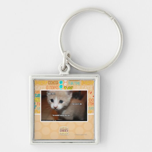 Ich tat es nicht schlüsselanhänger (Vorne)