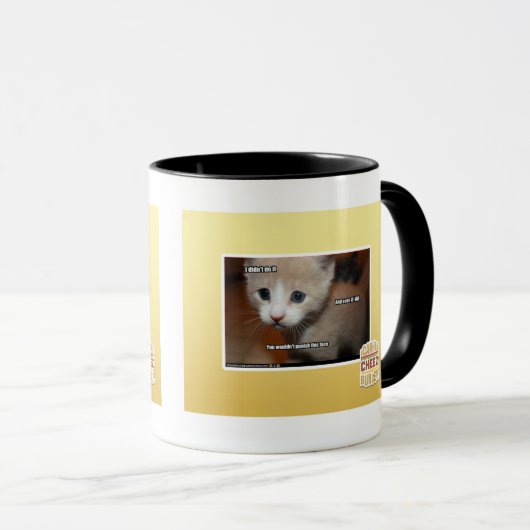 Ich tat es nicht tasse (VorderseiteRechts)