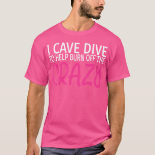 Ich tauche ein, um den verrückten Sonnenuntergang T-Shirt