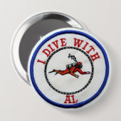 Ich tauche mit AL Knopf Button (Vorne & Hinten)