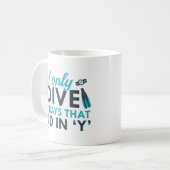 Ich tauche nur kaffeetasse (Vorderseite Links)