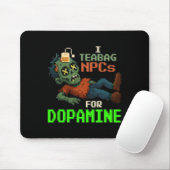 Ich teebeutele NPCs für Dopamin Pixel-Zombie-Spiel Mousepad (Mit Mouse)