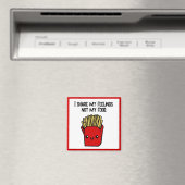 Ich teile Gefühls nicht Food Funny Kawaii Fries To Magnet (In Situ (Geschirrspüler))