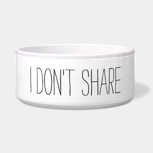 Ich teile kein Angebot für Hunde Napf