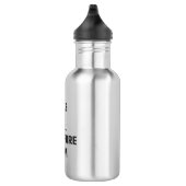 Ich Tele also bin ich Edelstahlflasche (Rechts)