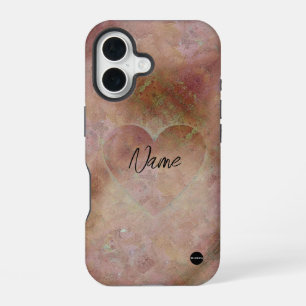 Ich Telefon Case Herz Gemischte Farben HAMbWG iPhone 16 Hülle