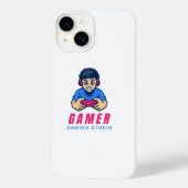 ICH TELEFONDECKE MIT KLEINEM GAMER Case-Mate iPhone HÜLLE (Rückseite)