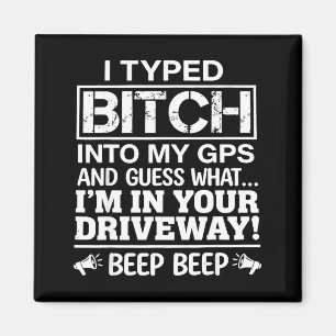Ich tippte in mein GPS und rate mal, ich bin bei d Magnet