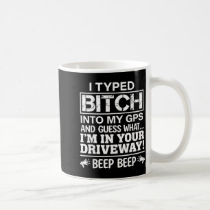 Ich tippte in mein GPS und rate mal, ich bin in de Kaffeetasse