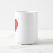 Ich toleriere dich mit sonniger Romantik Kaffeetasse (Mittel)