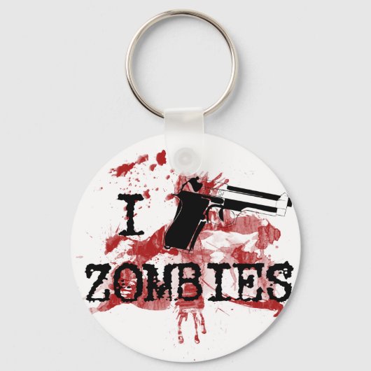 Ich töte Zombies Schlüsselanhänger (Vorderseite)