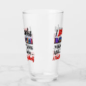 Ich Touch mein Regal buchen Lover Spaß Glas (Links)