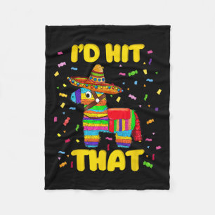 Ich traf, dass Pinata Pinata Kostüm Cinco de Mayo Fleecedecke