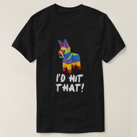 Ich traf, dass Pinata Shirt Cinco De Mayo Party Me (Design vorne)