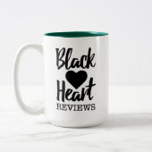 Ich traf den Mann meiner Träume gestern Abend… Zweifarbige Tasse (Links)