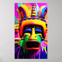 Ich traf die Hexendoktor Ken Gage Fantasy Poster