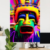 Ich traf die Hexendoktor Ken Gage Fantasy Poster (Heimbüro)