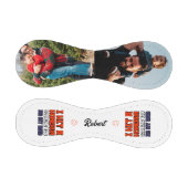 Ich traf einen Homerun Vater Foto Vathers Day Base Baseball (Paneele)