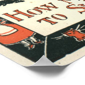 Ich traf einen Mann mit sieben Ehefrauen Plakat (Ecke)