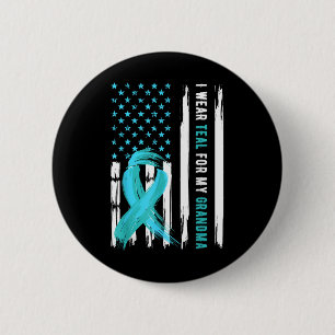 Ich trage Aquamarin für mein Awarene des Oma-Zervi Button