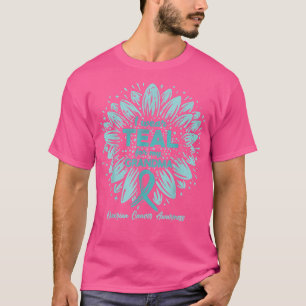 Ich trage Aquamarin für meine Ovarialblüte, die ic T-Shirt
