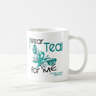 Ich trage aquamarin für MICH Eierstockkrebs 45 Kaffeetasse