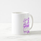 Ich trage Aquamarin Lila für jemanden, den ich vor Kaffeetasse (VorderseiteRechts)