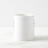 Ich trage Aquamarin Lila für jemanden zur Suizidpr Kaffeetasse (Mittel)