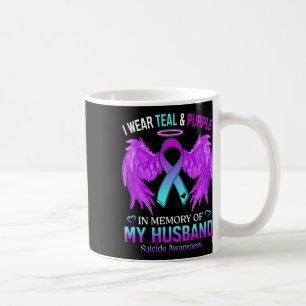 Ich trage Aquamarin Lila in Erinnerung an meinen S Kaffeetasse