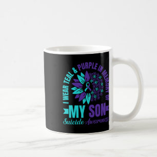 Ich trage Aquamarin Lila in Erinnerung an meinen S Kaffeetasse