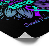 Ich trage Aquamarin und Lila für die Schwester Sui Poster (Ecke)