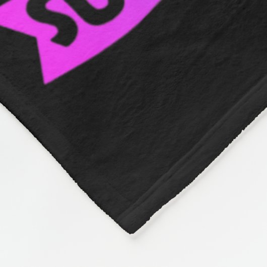 Ich trage Aquamarin und Lila für jemanden, den ich Fleecedecke (Ecke)