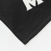 Ich trage Aquamarin und Lila für meine Mama Mutter Fleecedecke (Ecke)