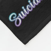 Ich trage Aquamarin und Lila für meinen Bruder Sui Fleecedecke (Ecke)