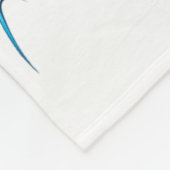 Ich trage Aquamarin und Lila für meinen Bruder Sui Fleecedecke (Ecke)