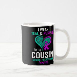 Ich trage Aquamarin und Lila für meinen Cousin Sel Kaffeetasse