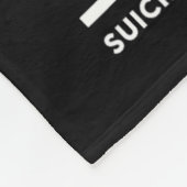 Ich trage Aquamarin und Lila in Erinnerung an mein Fleecedecke (Ecke)