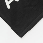 Ich trage Aquamarinen & Lila für meinen Sohn S Fleecedecke (Ecke)