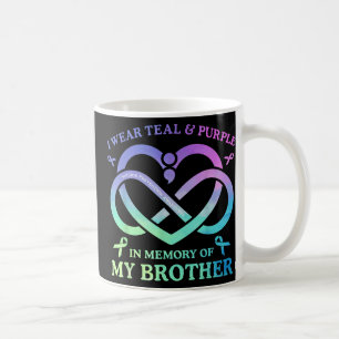 Ich trage Aquamarinen & Lila Gedächtnis meines Kaffeetasse